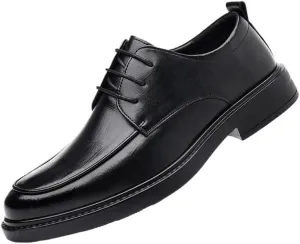 Classic Men's Leather Dress Shoes Modern Formal Lace Up Oxford Shoes for Men Fashion Wingtip Brogue Shoes(9)