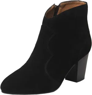 Fashion Ankle Boots with Block Heel