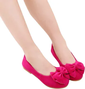 Girls Dress Shoes,Baby Solid Girls Soft Dance Shoes Student Princess Kid Children Bowknot Baby Shoes Kawaii Shoes