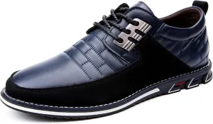Men Casual Shoes Fashion Business Luxury Dress Shoes Office Oxford Flats Sneakers for Male Driving Office Walking Business Shoes