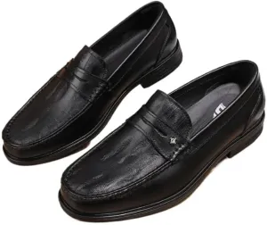 Men's Casual Loafers Slip On Shoes Comfortable and Fashion School Shoes for Walking, Business and Working in Wedding, Party or Business Shoes
