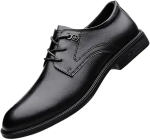 Mens Dress Shoes Business Wedding Formal Modern Oxfords for Men Comfortable Fashion Men Leather Casual Derby Shoes