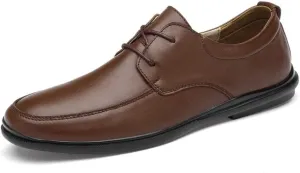 Men's Dress Shoes Faux Patent Leather Oxford Dress Shoes Business Oxford Shoes Fashion Slip-On Round Toe for Dating Prom Business Work