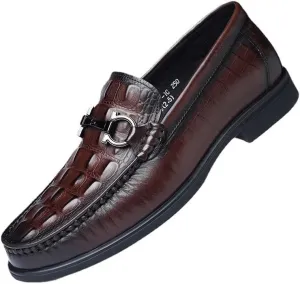 Men's Dress Shoes Large Size Genuine Leather Loafers Shoes Comfortable Casual Driving Oxfords Shoes for Men