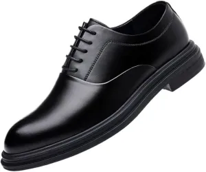Mens Dress Sneakers Wedding Polishing Lace-up Oxfords Modern Orthopedic Leather Shoes