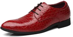 Men's Faux Patent Leather Tuxedo Dress Shoes Business Oxford Shoes Fashion Slip-On Round Toe Business Meeting Office Work Shoes