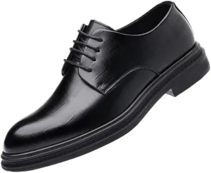 Men's Handmade Leather Dress Shoes Modern Classic Lace up Mens Oxfords Shoes