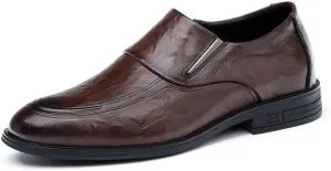 Mens Modern Classic Slip On Oxfords Men Formal Casual Business Wedding Work Loafers