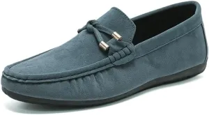 New Men's Loafers Suede Vamp Moccasins Penny Loafers Comfortable Flexible Lightweight Wedding Slip-on