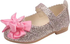 Shoes for Girls,Baby Girls Kids Princess Shoes Bowknot Shoes Infant Sandals Bling Dancing Shoes Baby Girls Shoes