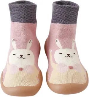 Toddler Sock Shoes,Baby Winter Warm Shoes Cartoon Christmas Deer Shape Shoes Baby Soft Sole Shoes Baby Shoes