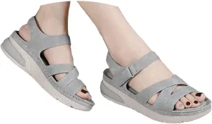 Women's Comfortable Open Toe Thick Sole Sandals for Casual Wear Summer Beach Walking Vacation Outfits