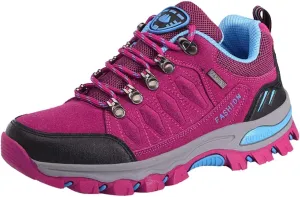Women's Sneakers Outdoor Sports Climbing Hiking Shoes Waterproof Trekking Running Shoes Anti-Slip Wear-Resistant Climbing Shoes
