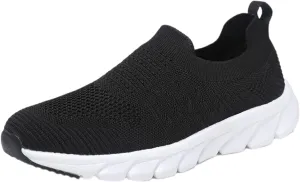 Women's Walking Shoes Cushion Comfortable Breeze Shoes Mens Running Shoes Loafers Brown Casual Shoes Chunky Sneakers Black Tennis Shoe White Loafers